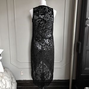 ❤️ Like Free People Burn Out Lace Fringe Dress